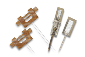 Four Strain Gages for High Temperatures