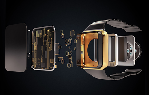 internals of a smartwatch