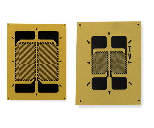 shear pattern strain gages